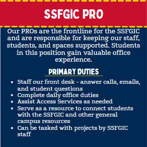 SSFGIC PRO - Office Support Job Description