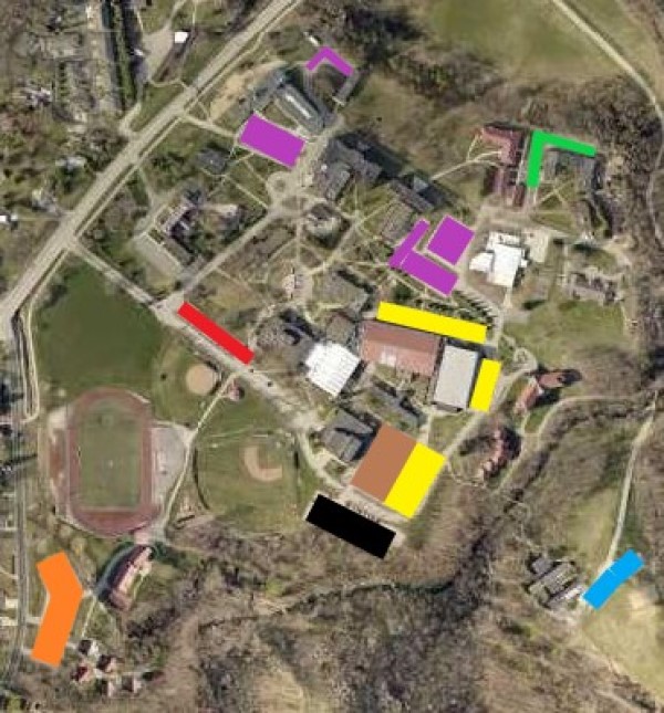 Campus Parking Map