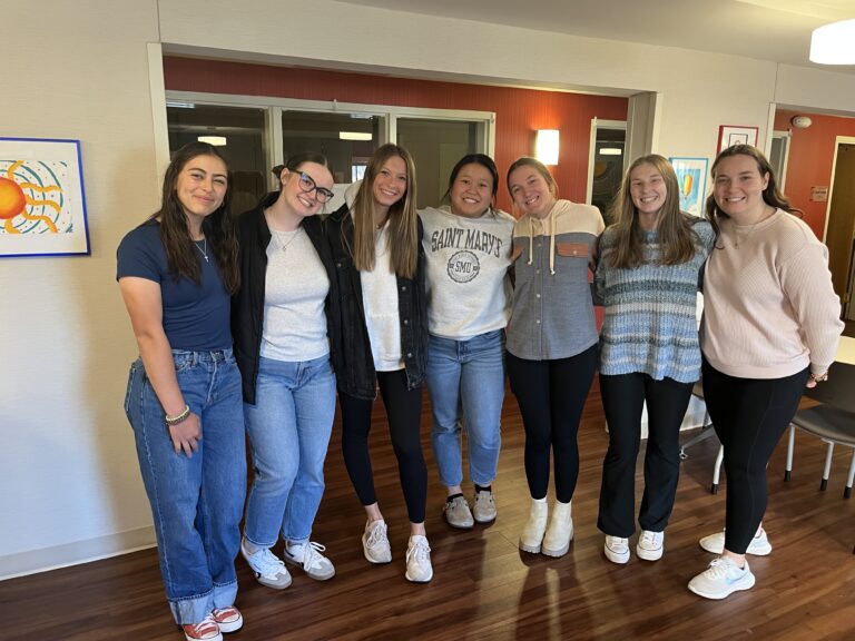 SMU Education Students Pose at Ronald McDonald House