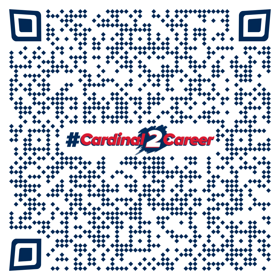 QR Code for seniors to complete 2026 First Destination Survey