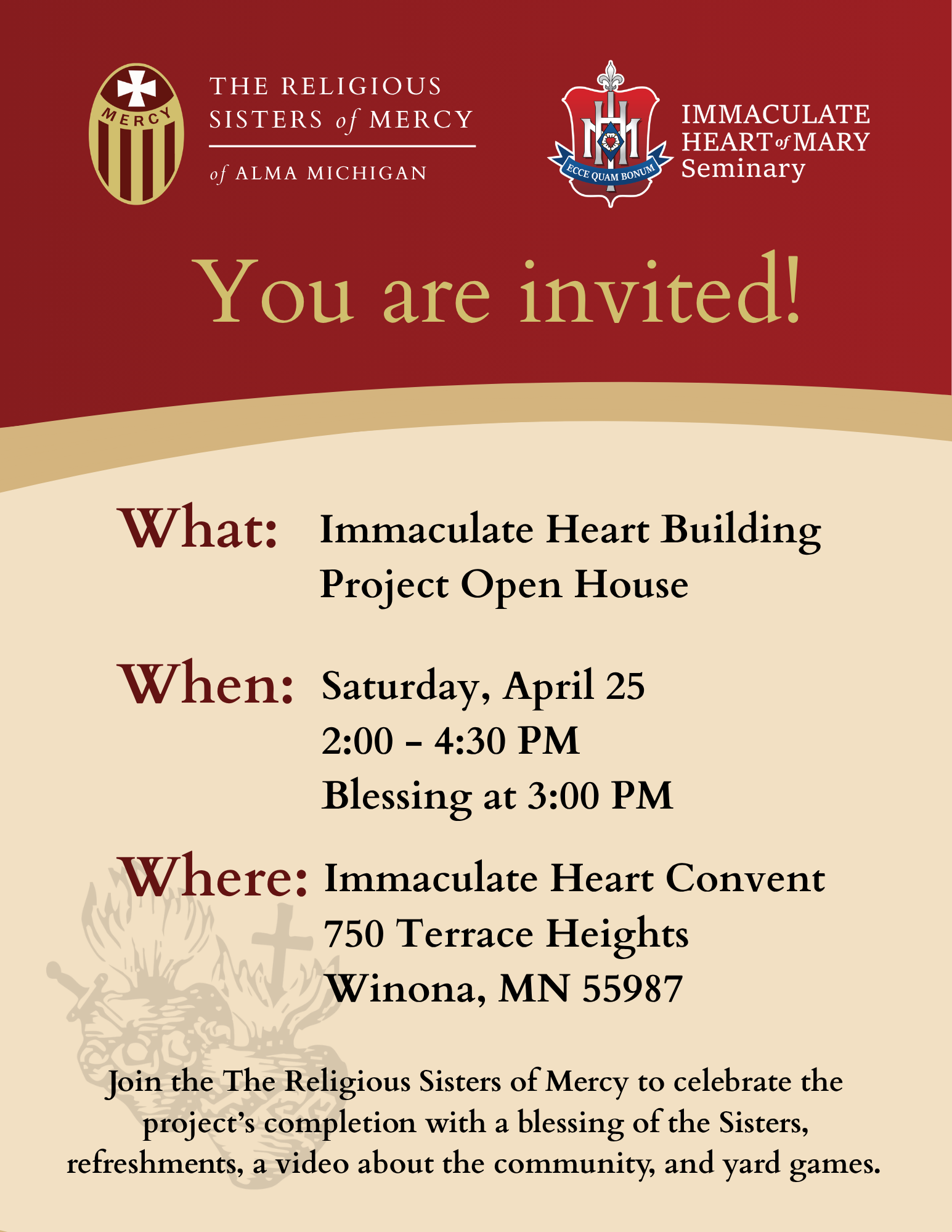 Open House Invitation