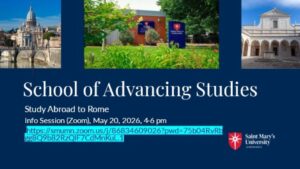 Zoom Info Session--Study Abroad in Rome -Online BS Students