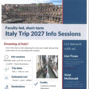 Italy study abroad