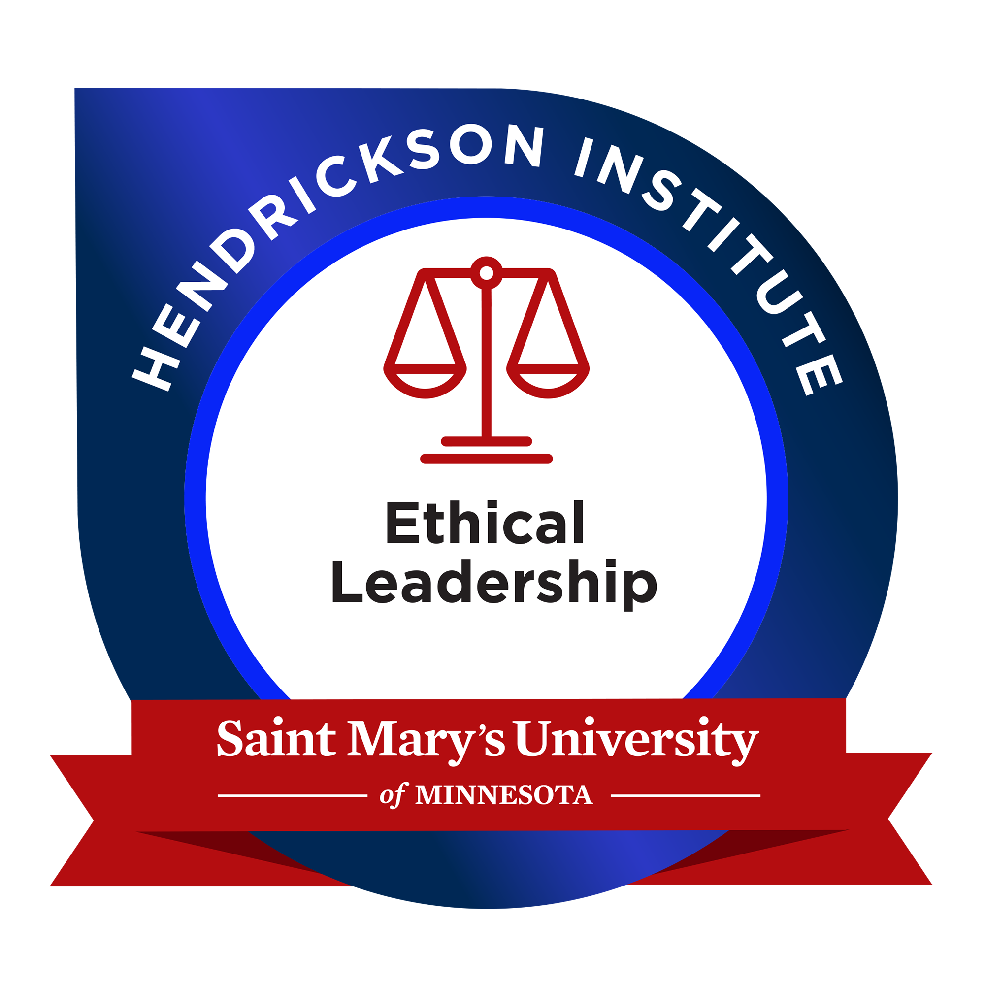 Hendrickson Institute badge for Ethical Leadership